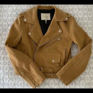 Maje suede jacket sz 38